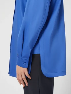 Marina Rinaldi Chemise en satin stretch BLEUDECHINE Discount