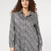 Marina Rinaldi Chemise en sergé NOIR Outlet
