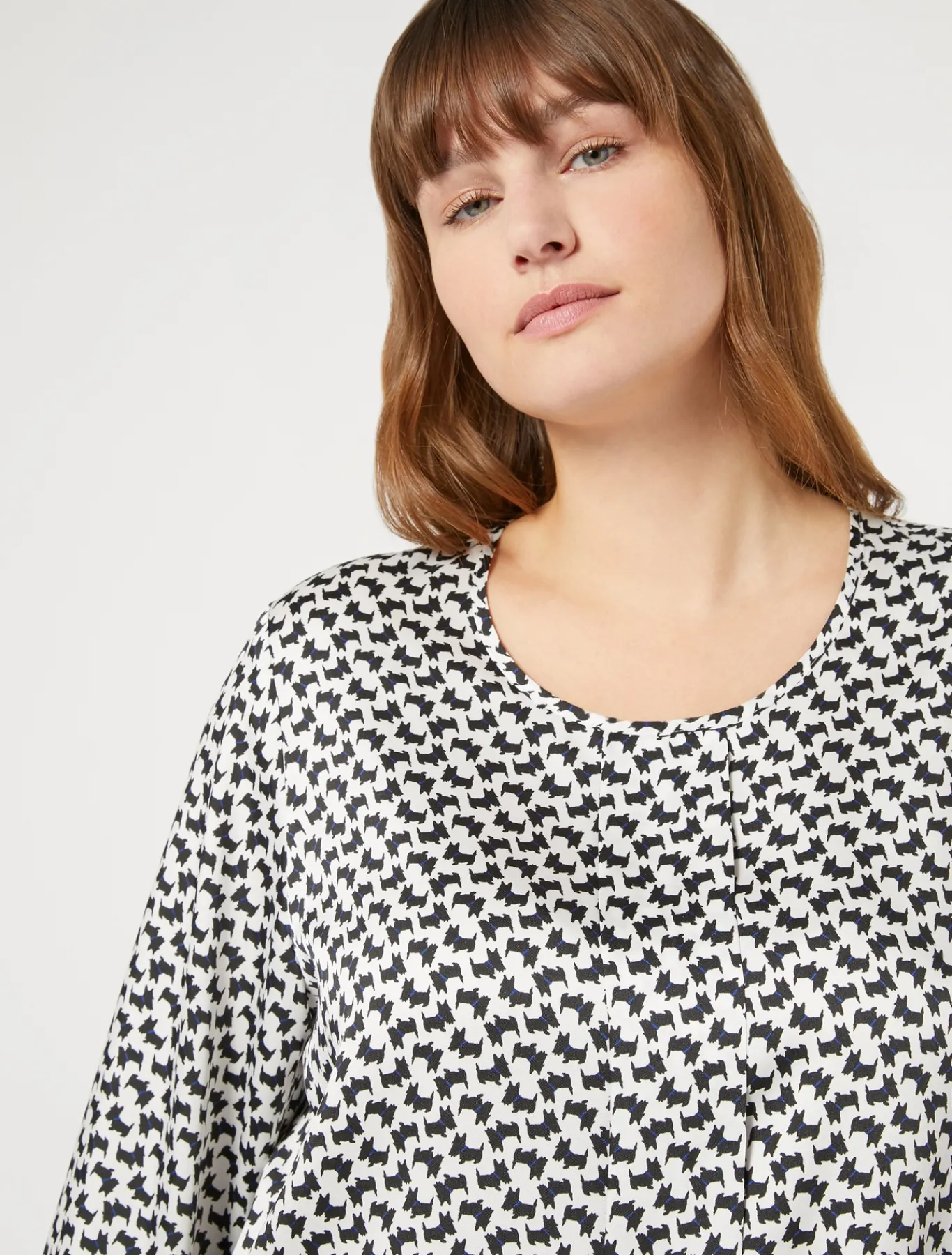 Marina Rinaldi Chemise en sergé BLANC Outlet