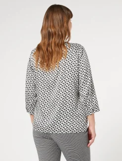Marina Rinaldi Chemise en sergé BLANC Outlet