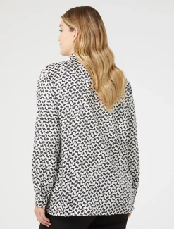 Marina Rinaldi Chemise en sergé BLANC Discount