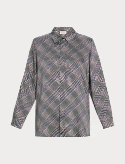 Marina Rinaldi Chemise en sergé NOIR Outlet