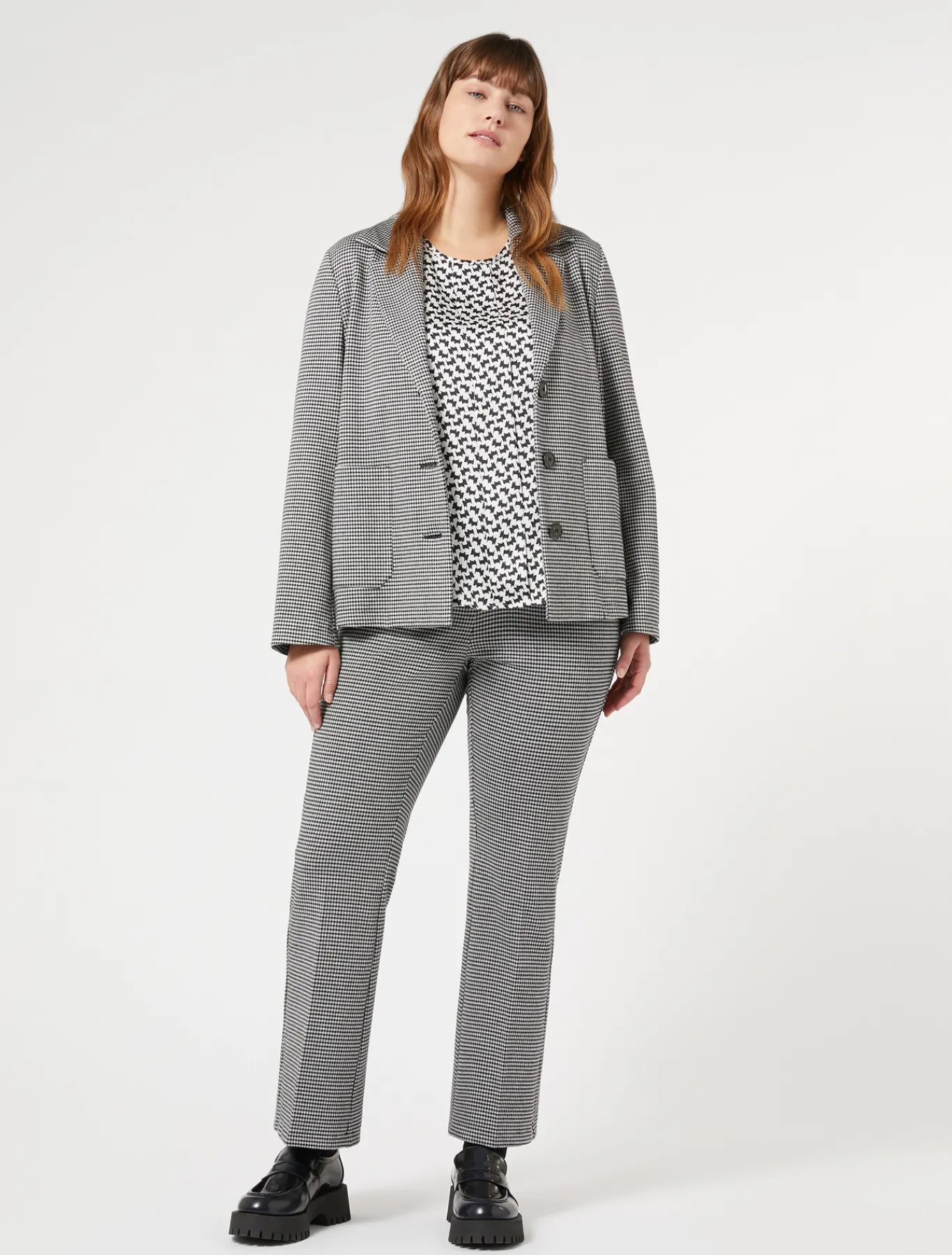 Marina Rinaldi Chemise en sergé BLANC Outlet