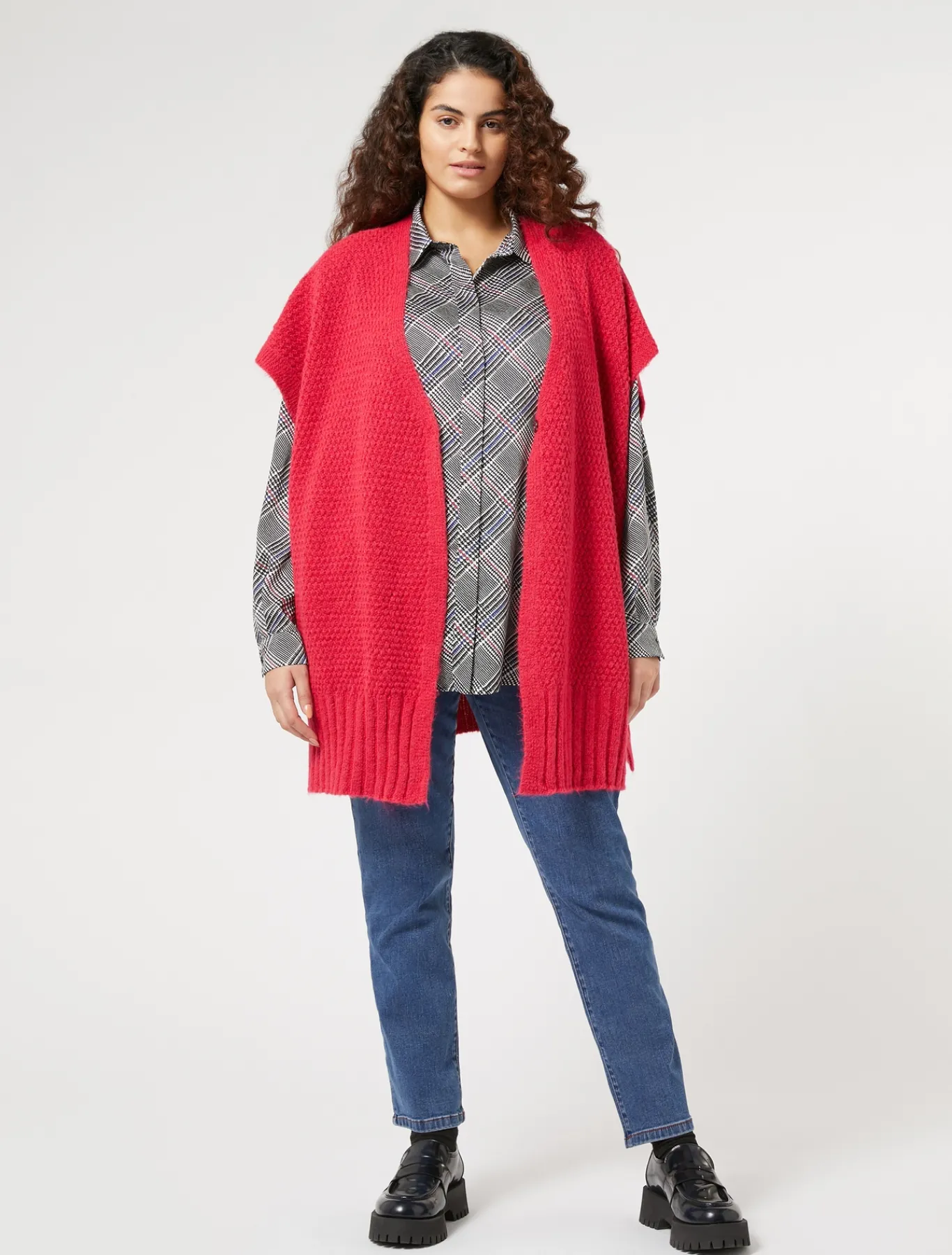 Marina Rinaldi Chemise en sergé NOIR Outlet