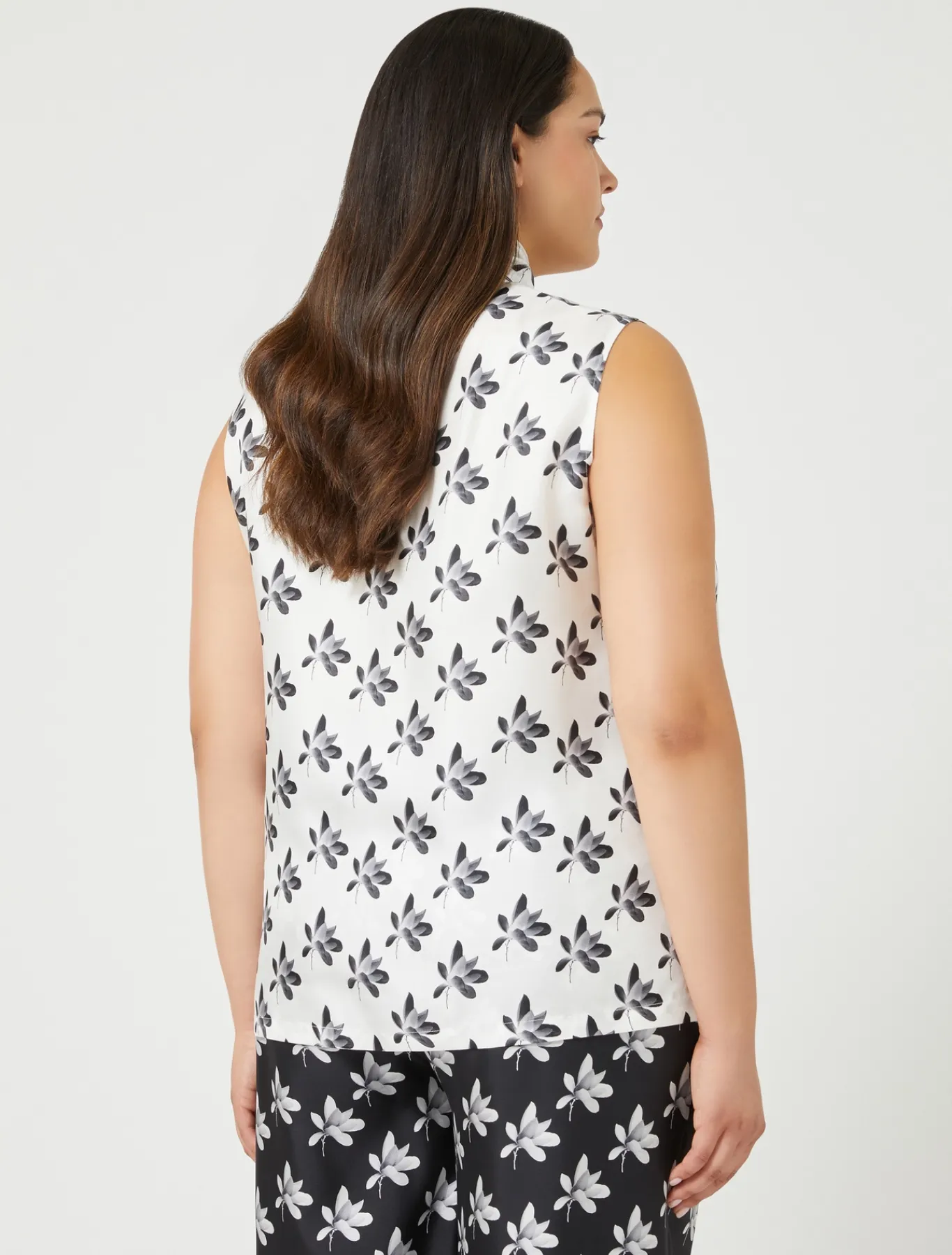 Marina Rinaldi Chemise en sergé de soie BLANC Fashion