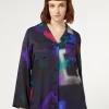 Marina Rinaldi Chemise en sergé imprimé NOIR Clearance