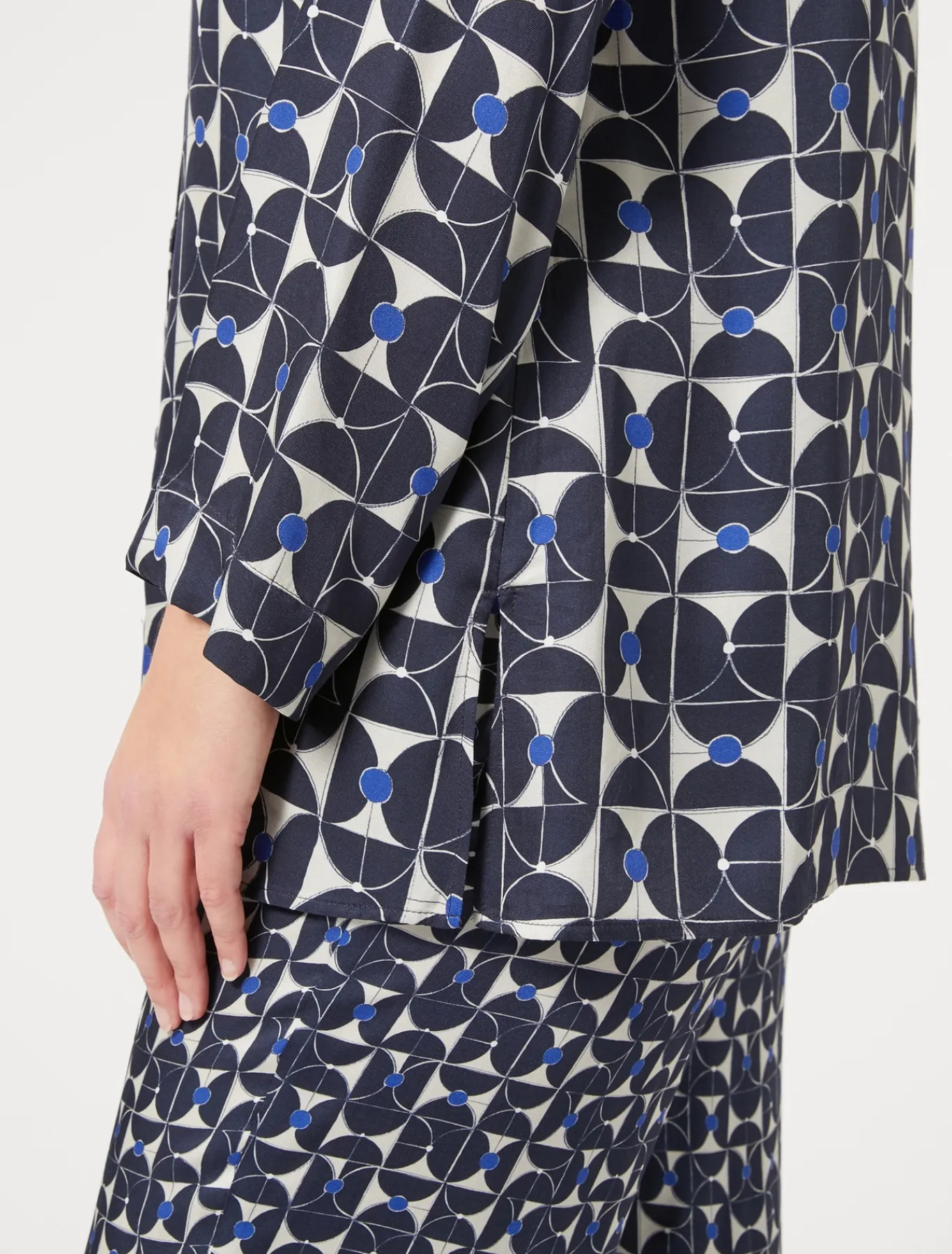 Marina Rinaldi Chemise en sergé imprimé BLEUMARINE Fashion