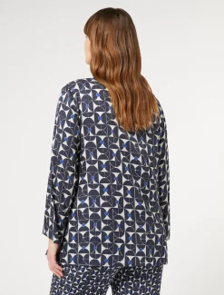 Marina Rinaldi Chemise en sergé imprimé BLEUMARINE Fashion