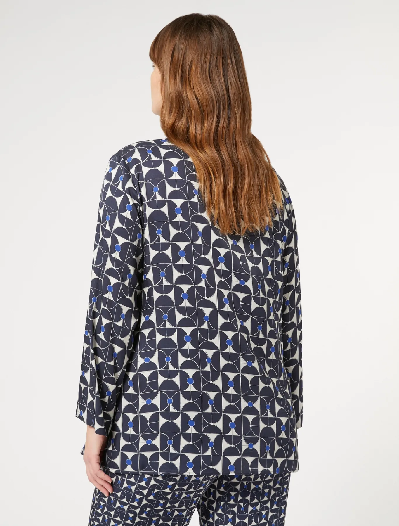 Marina Rinaldi Chemise en sergé imprimé BLEUMARINE Fashion