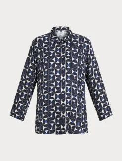 Marina Rinaldi Chemise en sergé imprimé BLEUMARINE Fashion