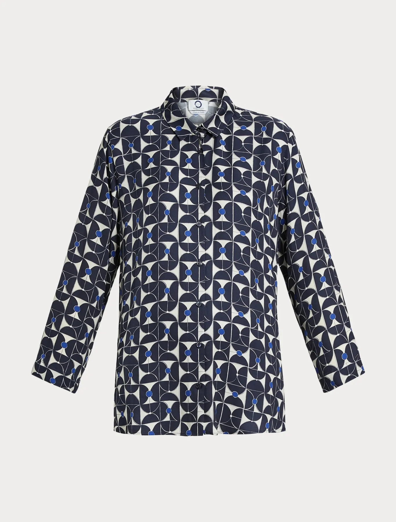 Marina Rinaldi Chemise en sergé imprimé BLEUMARINE Fashion