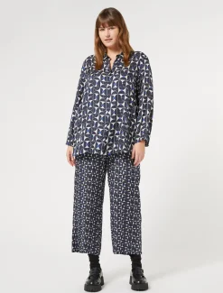 Marina Rinaldi Chemise en sergé imprimé BLEUMARINE Fashion