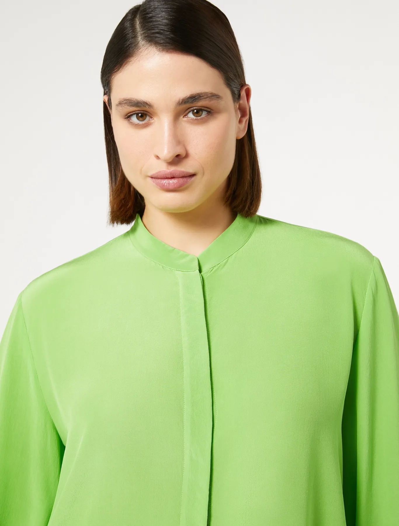 Marina Rinaldi Chemise en soie LIME Outlet