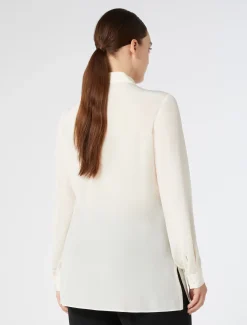 Marina Rinaldi Chemise en soie BLANC Best