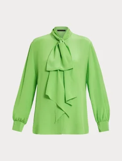 Marina Rinaldi Chemise en soie LIME Outlet