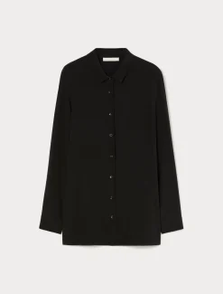 Marina Rinaldi Chemise en soie NOIR Best