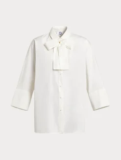 Marina Rinaldi Chemise en taffetas BLANC Hot