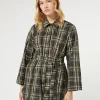 Marina Rinaldi Chemise en taffetas jacquard KAKI Hot