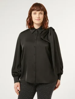 Marina Rinaldi Chemise en tissu technique NOIR Sale
