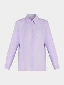 Marina Rinaldi Chemise en tissu technique MAUVE Hot