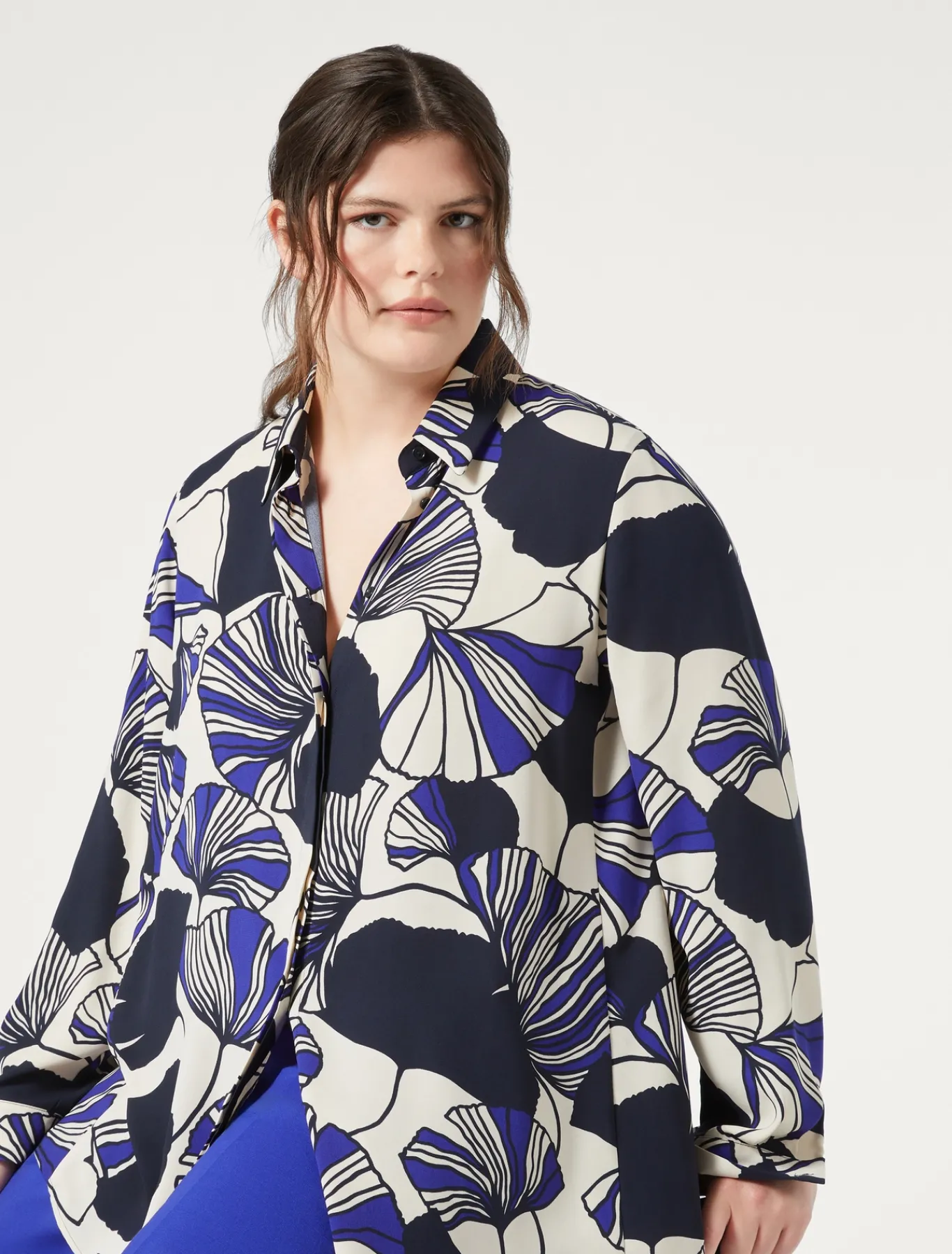 Marina Rinaldi Chemisier en cady BLEUMARINE Best