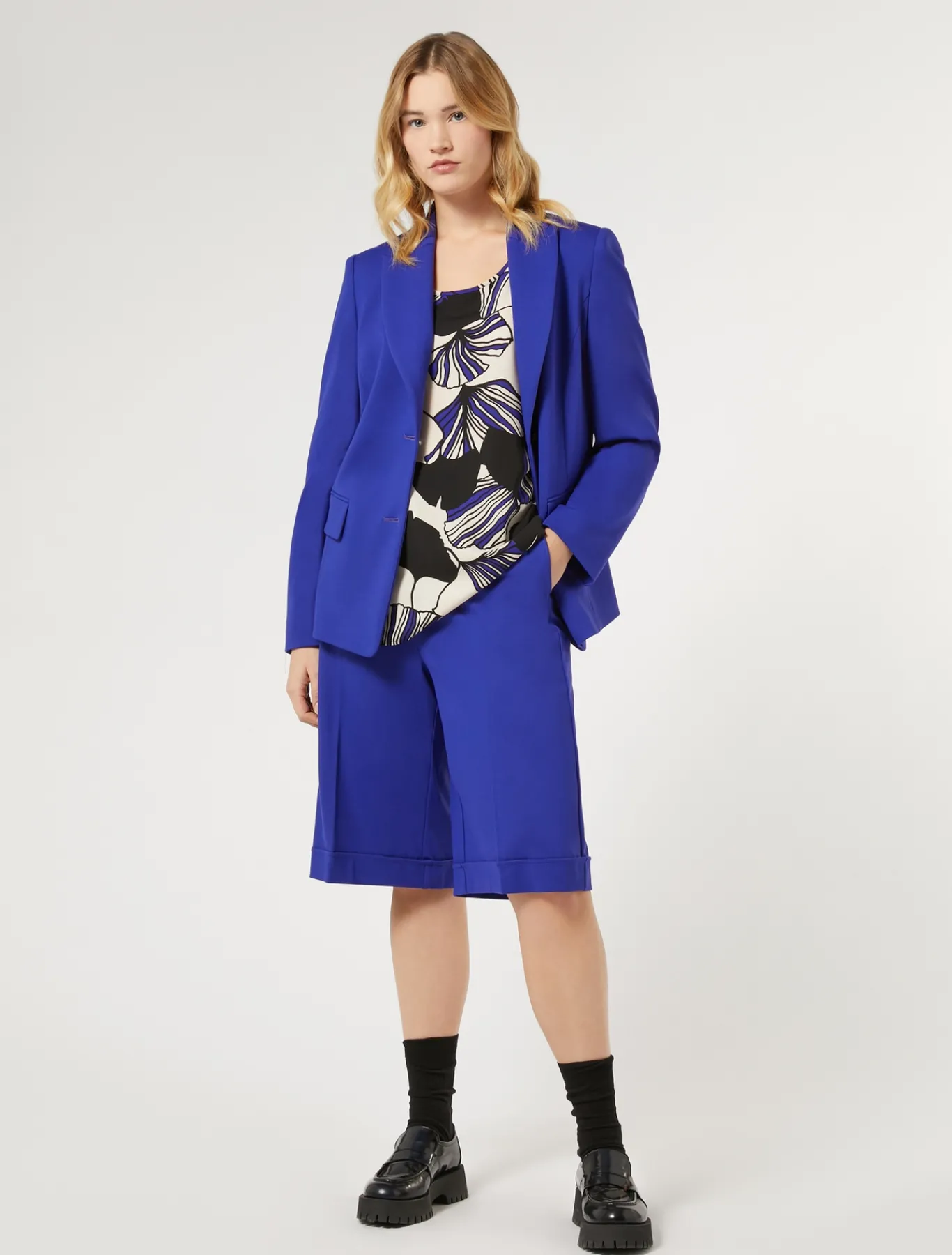 Marina Rinaldi Chemisier en cady BLEUMARINE Clearance