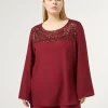 Marina Rinaldi Chemisier en crêpe envers satin RUBIS Discount