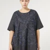 Marina Rinaldi Chemisier en denim découpé au laser BLEU Hot