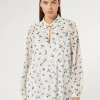 Marina Rinaldi Chemisier en georgette imprimée BLANC Fashion