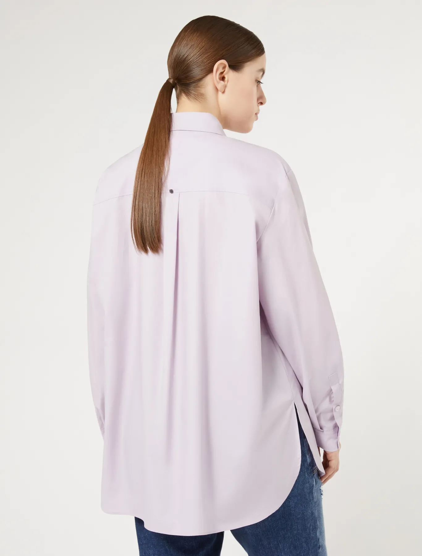 Marina Rinaldi Chemisier en popeline avec broderie LILAS Online