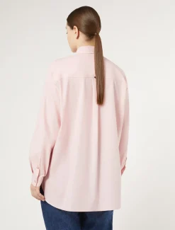 Marina Rinaldi Chemisier en popeline avec broderie ROSE New