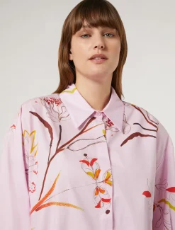 Marina Rinaldi Chemisier en popeline imprimée ROSE Fashion