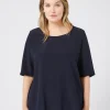 Marina Rinaldi Chemisier en soie BLEUET Clearance