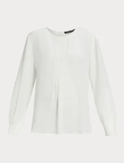 Marina Rinaldi Chemisier en soie BLANC Outlet