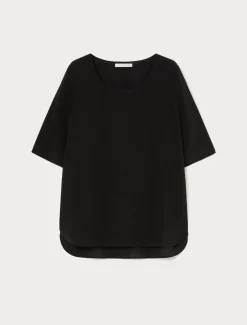 Marina Rinaldi Chemisier en soie NOIR Clearance