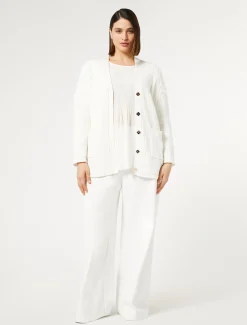 Marina Rinaldi Chemisier en soie BLANC Outlet