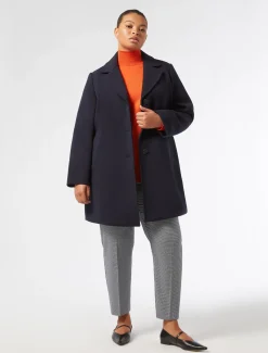Marina Rinaldi Col roulé en viscose stretch ROUILLE New