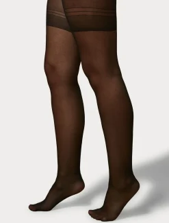 Marina Rinaldi Collants en tulle 20 deniers NOIR New
