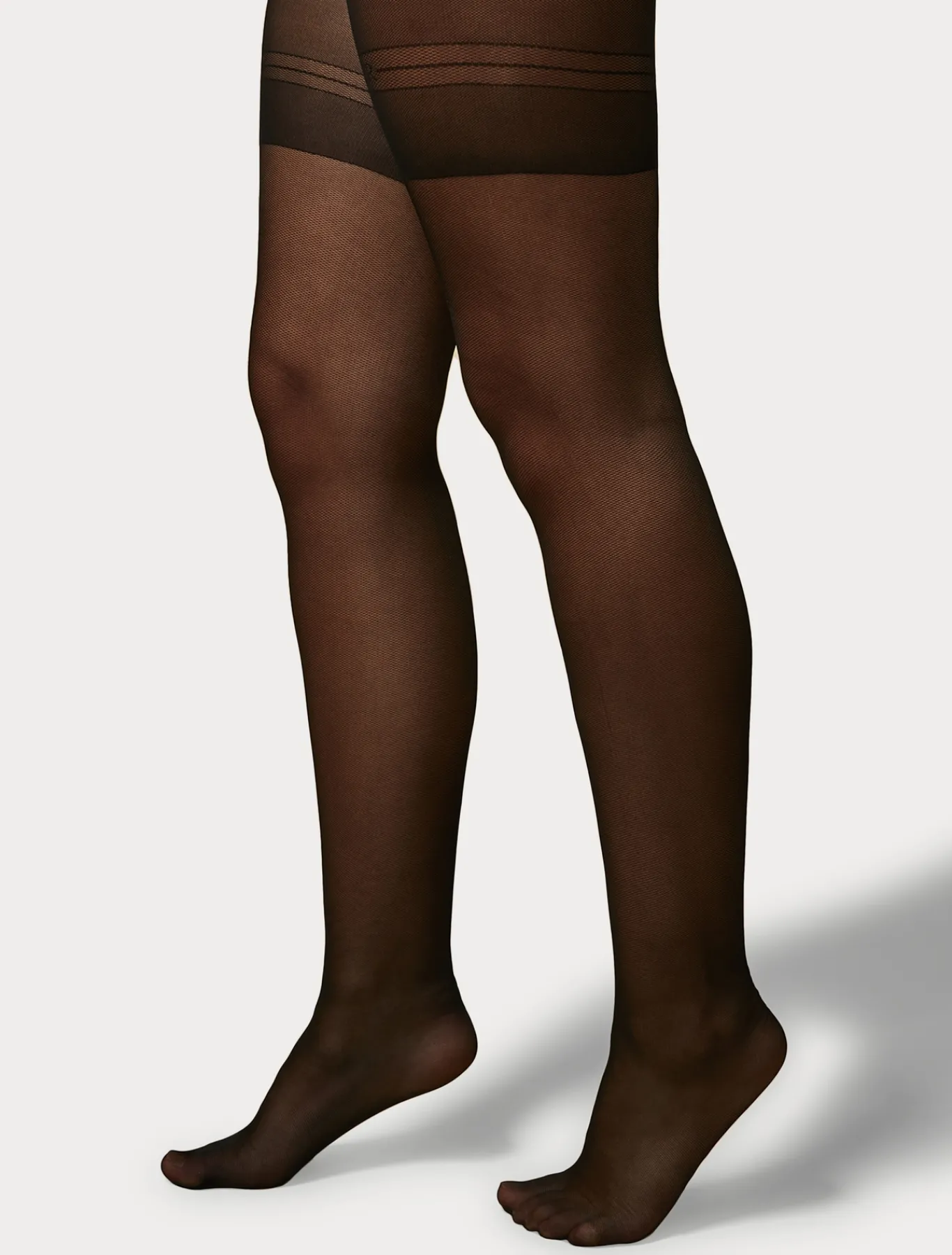 Marina Rinaldi Collants en tulle 20 deniers NOIR New
