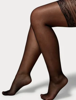 Marina Rinaldi Collants voiles 20 deniers NOIR Best