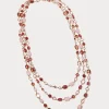 Marina Rinaldi Collier avec cristaux ROSE New