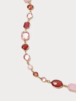 Marina Rinaldi Collier avec cristaux ROSE New