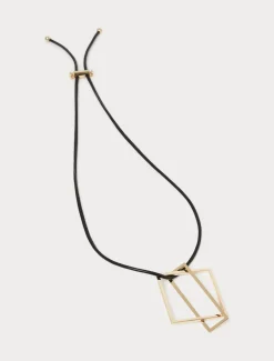 Marina Rinaldi Collier avec pendentifs géométriques OR Sale
