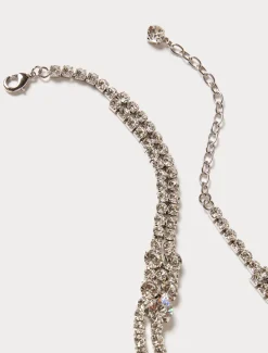 Marina Rinaldi Collier chandelier avec cabochons CRISTAL Sale
