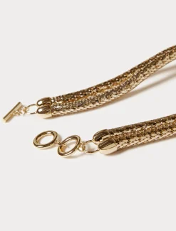 Marina Rinaldi Collier en maille métallique ORCLAIR Outlet