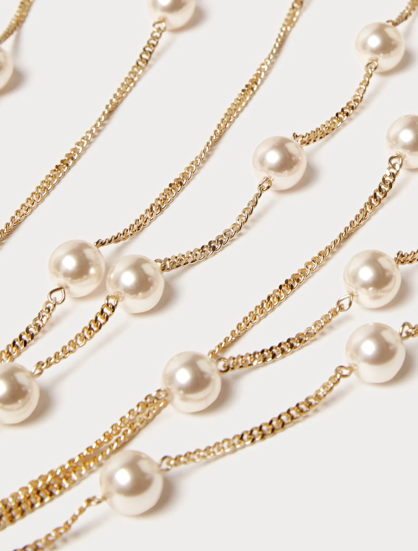 Marina Rinaldi Collier multi-brins avec perles ORCLAIR Clearance