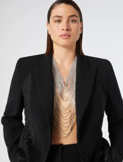Marina Rinaldi Collier multi-brins avec strass ARGENT Online