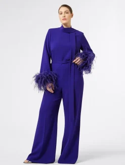 Marina Rinaldi Combinaison en crêpe cady VIOLET Fashion