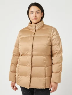 Marina Rinaldi Doudoune en satin POILDECHAMEAU Sale
