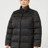 Marina Rinaldi Doudoune en satin NOIR Discount